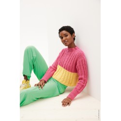 Compleet Breipakket - Trui - Brigitte No. 2 - Journal 68 (model 32)