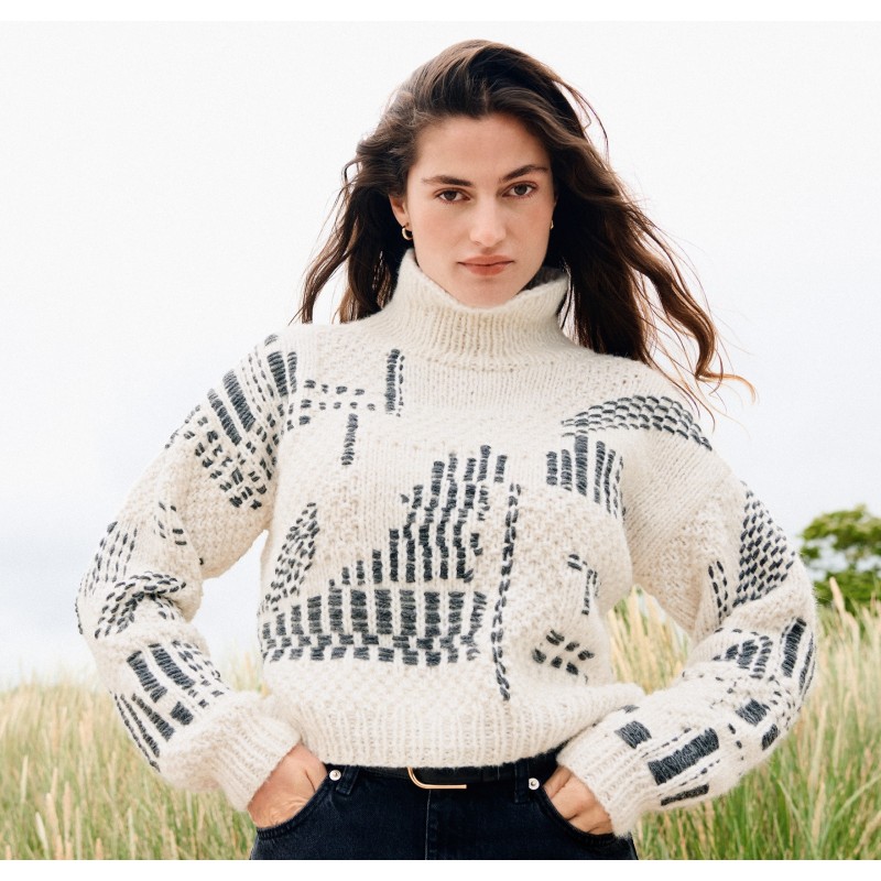 Trui - Ecopuno Chunky & Cool Merino Big - Journal 68 (model 53)