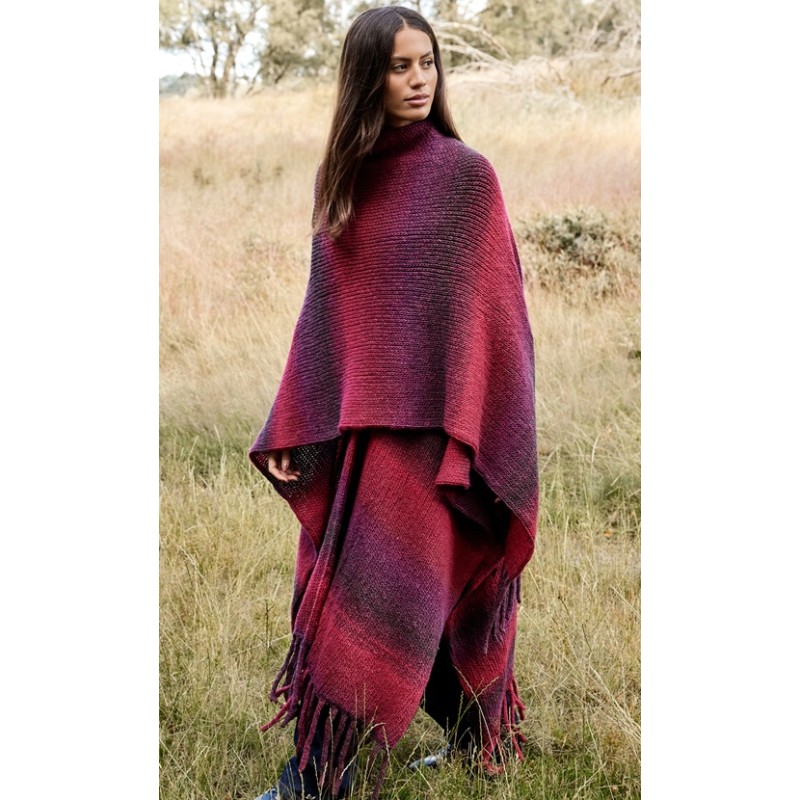 Poncho - Gomitolo Versione - Gomitolo 14 (Model 12)