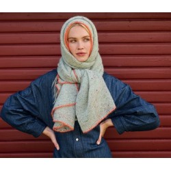 Breipakket - Sjaal - Natural Superkid Tweed & Silkhair - Nordic Knits 3 (model 13)