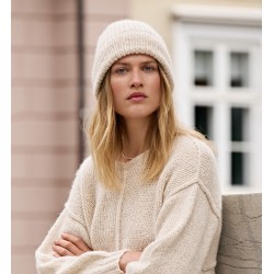 Compleet breipakket - Muts - Natural Alpaca Pelo - Nordic Knits 3 (model 15)