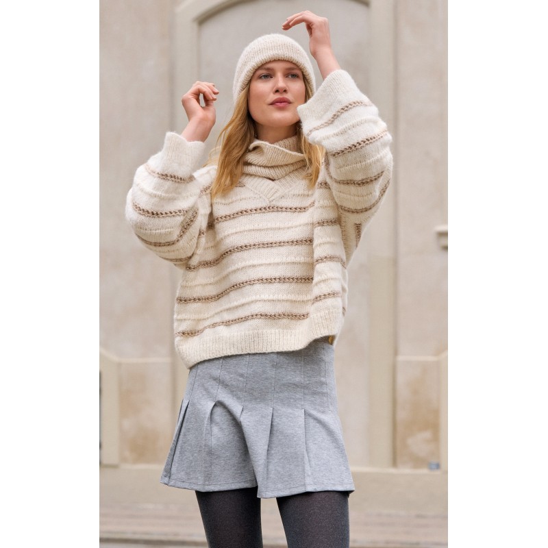 Trui - Natural Alpaca Pelo - Nordic Knits 3 (model 25)