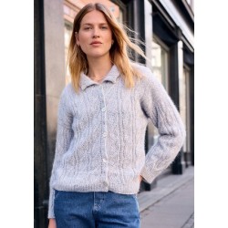 Compleet Breipakket - Vest - Ecopuno en Silkhair - Nordic Knits 3 (Model 23)