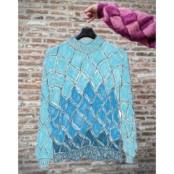 KAL Square Up Sweater 3 kleurig - Brigitte No. 2 - Dol-op-Wol Design