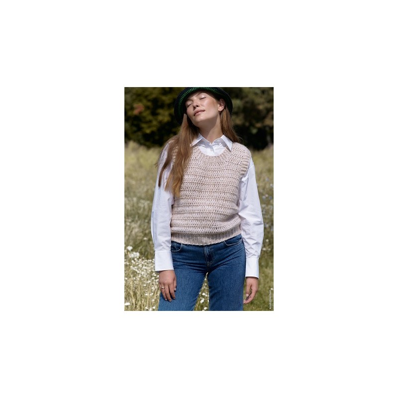 Spencer - Lana Grossa Twinny - Haken 7 (model 4)