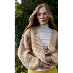 Compleet haakpakket - Vest - Cool Merino Big - Haken 7 (Model 10)