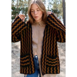 Compleet haakpakket - Vest - Cool Merino - Haken 7 (model 22)