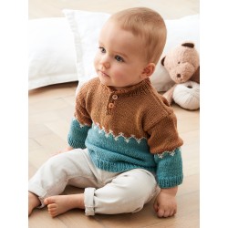 Compleet breipakket - Trui - Cool Wool - Infanti 18 (model 70)