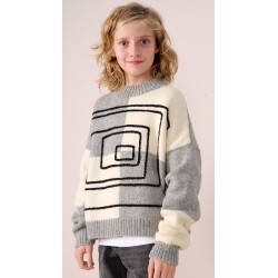 Compleet breipakket - Trui - Cool Merino - Kids 14 (model 26)