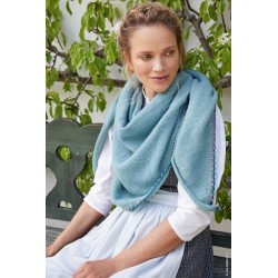 Compleet breipakket - Omslagdoek - Ecopuno - Trachten 8 (model 08)