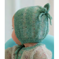 Compleet breipakket - Muts - Natural Superkid Tweed & Ecopuno - Infanti 21 (model 35)