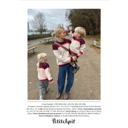 Patroon PetiteKnit Cross Sweater