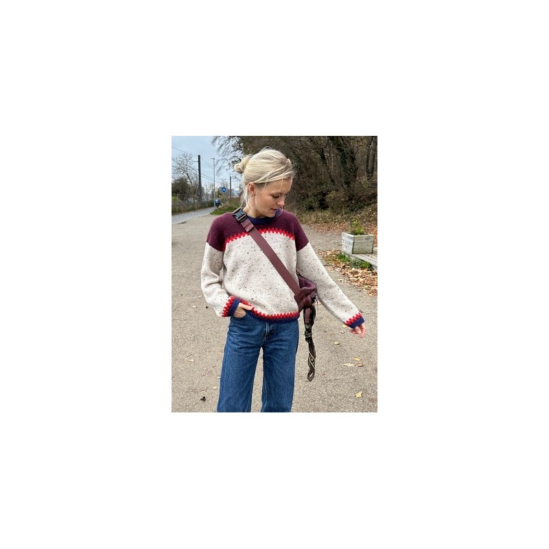 Trui - Peer Gynt- PetiteKnit - Cross Sweater