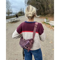 Compleet breipakket - Trui - Double Sunday - PetiteKnit - Cross Sweater