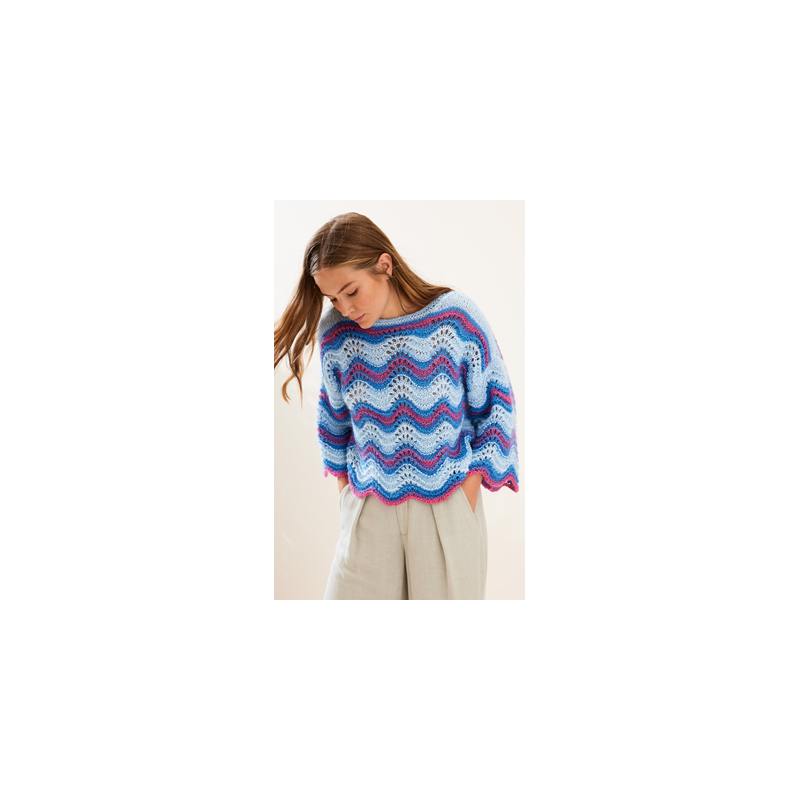 Trui - Slikhair en Summer Softness- Lookbook 18 (model 17)