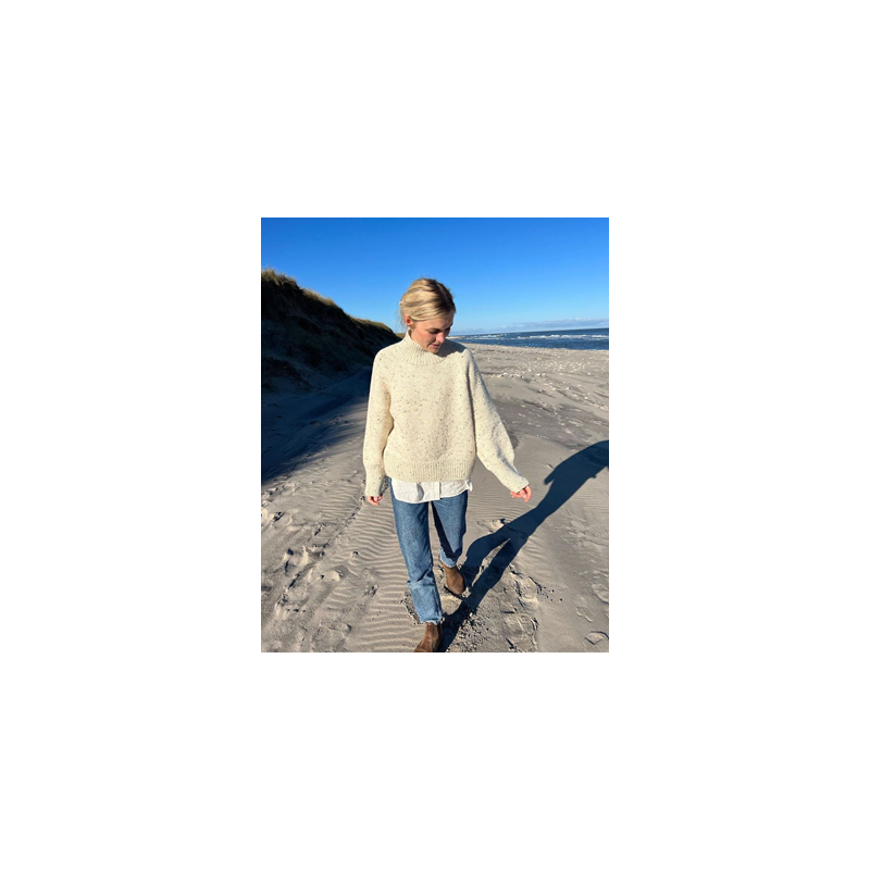 Trui - Landlust soft tweed 180 - PetiteKnit - Louvre Sweater