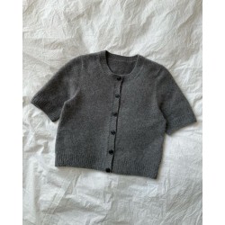 Compleet  Breipakket  - Vest - Cool Wool Baby en Silkhair - PetiteKnit - Maggie Cardigan