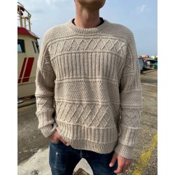 Compleet breipakket - Trui - Cool Wool Big - PetiteKnit - Ingrid Sweater Man