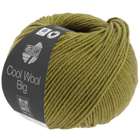 Lana Grossa Cool Wool Big 1610 Oliv Meliert