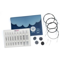 KnitPro Nova Deluxe 13 cm Rondbreinaalden Set