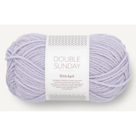 Sandnes Double Sunday by PetiteKnit 5012 Perfect Purple