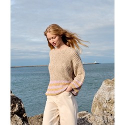 Compleet breipakket - Trui - Bottoni - Natural Knits 1 (model 2)