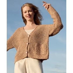 Compleet breipakket - Vest - Bottoni - Natural Knits 1 (model 03)