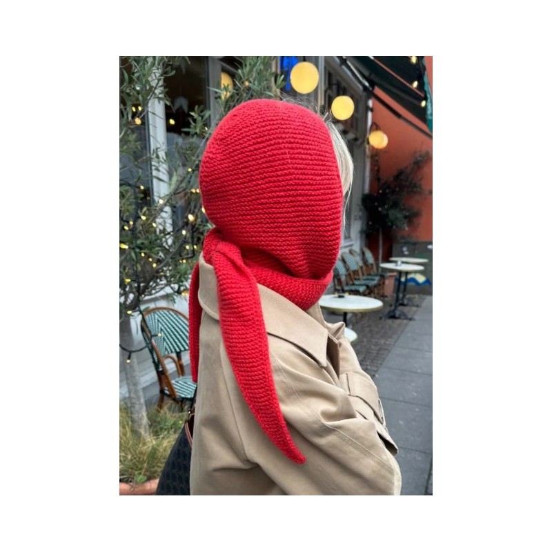 Capuchonsjaal - Cool Merino - PetiteKnit - Sophie Hood