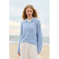 Compleet breipakket - Vest - Ecopuno & Silkhair - Natural Knits 1 (model 19)