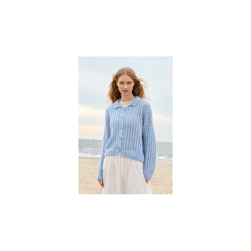 Vest - Ecopuno & Silkhair - Natural Knits 1 (model 19)