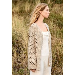 Compleet breipakket - Vest - Bottoni - Natural Knits 1 (model 4)