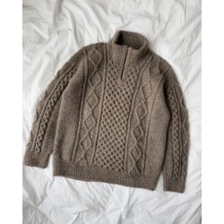 Patroon PetiteKnit Dagmar Zipper Sweater Man (Maat 46 t/m 74)