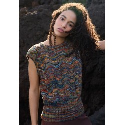 Compleet Breipakket - Slipover - Cotonella Multi - Gomitolo 15 (model 21)