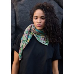 Compleet haakpakket - Stola - Cotonella Multi - Gomitolo 15 (Model 5)