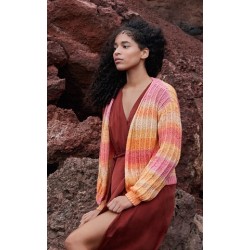 Compleet breipakket - Vest - Gomitolo Mambo - Gomitolo 15  (Model 08)