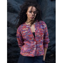 Compleet haakpakket - Vest - Cotonella Multi - Gomitolo 15 (model 26)