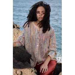 Compleet breipakket - vest - Cotonella Multi - Gomitolo 15 (model 10)