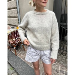 Compleet Breipakket - Trui - Cool Wool Baby & Silkhair - Monday Sweater - PetiteKnit