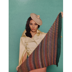 Compleet breipakket - Doek - Zauberball Crazy - Knit the Cat 16 (model 22)