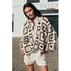 Compleet haakpakket - Vest - Campo - Hakeln 8 (model 6)