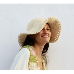 Hoed - Natural Cotton - Hakeln 8 (model 12)