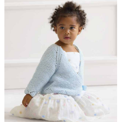 Compleet breipakket - Wikkelvestje - Soft Cotton - Infanti Edition 5 (model 25)