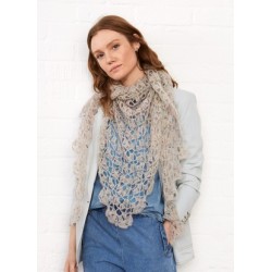 Compleet Haakpakket - Doek - Natural Superkid Tweed - Tucher & Co 9 (model 30)