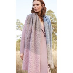 Compleet Breipakket - Sjaal - Natural Superkid Tweed - Tücher & Co 9 (model 05)