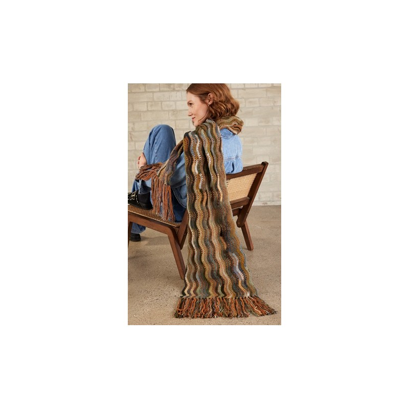 Sjaal - Colorissimo, Ecopuno en Brillino - Tücher & Co 9 (Model 28)