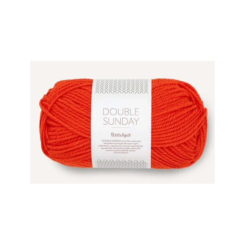 Sandnes Double Sunday by PetiteKnit 3819 That orange feeling