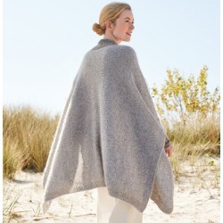 Compleet breipakket - Poncho - Landlust Soft Tweed 180 - Merino Edition 4 (Model 21)