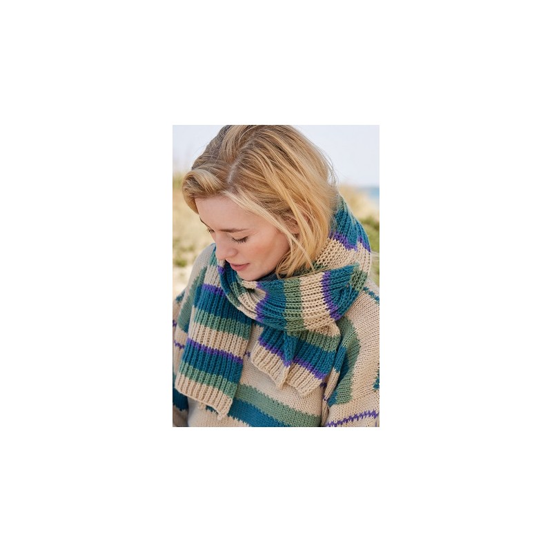 Sjaal - Merino Uno - Merino Edition 4 (model 48)