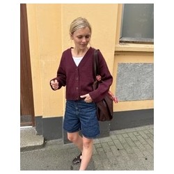 Compleet Breipakket - Vest - Double Sunday - PetiteKnit - Scarlet Cardigan