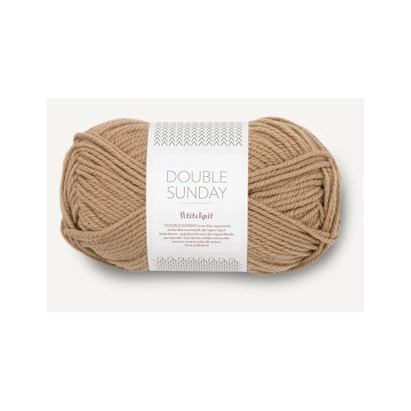 Sandnes Double Sunday by PetiteKnit 2542 Camel